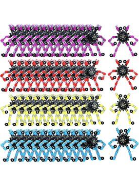 32 Pack Transformable Fidget Spinner Toys - Stress Relief Sensory Fun for Kids